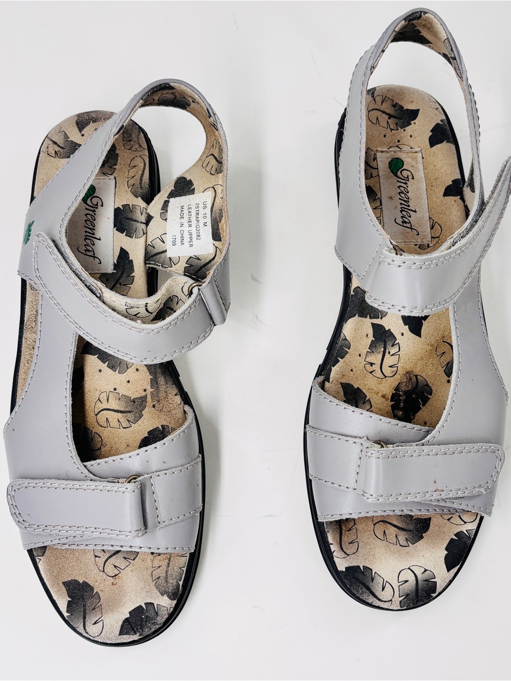 GreenLeaf golf sandals size 10M - Picture 2 of 6